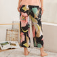 Stylish Black Jasud & White Yellow Gotta Plazo For Womens Trousers Combo (Pack Of 2)