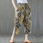 Vintage SkyBlue Cherry & Green Floral Pajama Capri Combo Pack For Womens & Girls(Pack Of 2 Pcs)