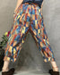 Vintage Multi Tringles Pajama Capri For Womens & Girls