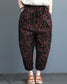 Vintage Leopard Prints Baloon Pajama Capri Style Pant For Womens & Girls