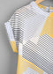 Stylish Tropical Leaf & Yellow Lines Tops Combo For Women & Girls(Pack Of 2 Pcs)