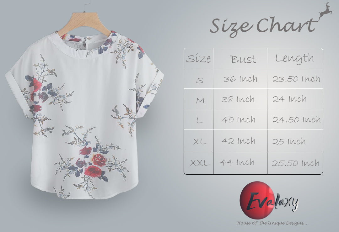 Stylish Galgota Floral Tops For Women & Girls