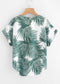 Stylish Abstract Color & Coconut Leaf Tops Combo For Women & Girls(Pack Of 2 Pcs)