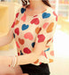 Stylish Colorful Beam & Random Hearts Tops Combo For Women & Girls(Pack Of 2 Pcs)