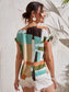 Stylish Abstract Olive & Color Beam Tops Combo For Women & Girls(Pack Of 2 Pcs)
