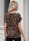 Stylish Shopping Icon & Leopard Tops Combo For Women & Girls(Pack Of 2 Pcs)