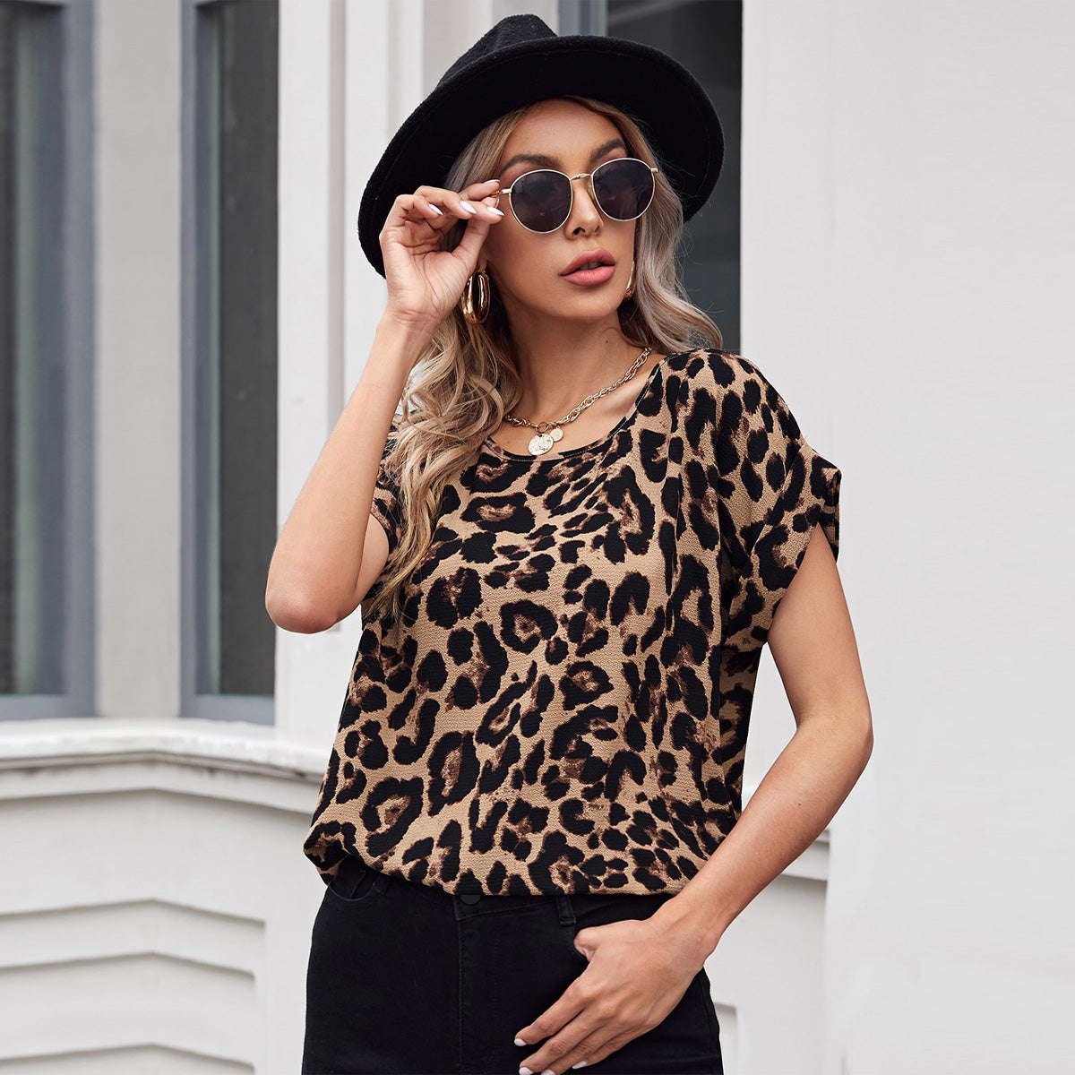 Stylish Leopard Prints Tops For Women & Girls