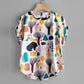 Stylish Cute Ani & Abstract Block Tops Combo For Women & Girls(Pack Of 2 Pcs)