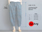 Vintage Yellow Floral & SkyBlue Pajama Capri Combo Pack For Womens & Girls(Pack Of 2 Pcs)
