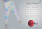 Vintage Tie Dye & Off-White Lines Pajama Capri Combo Pack For Womens & Girls(Pack Of 2 Pcs)